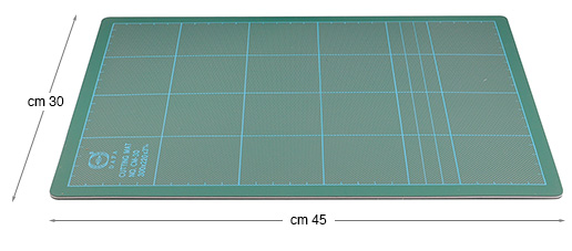 Tapis de coupe type vert - 30x45 cm