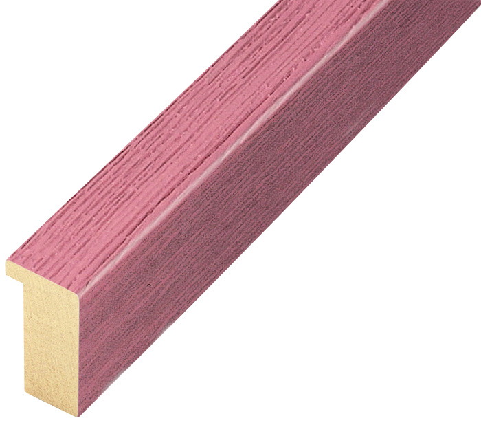 Baguette ajous, larg.20mm, haut.32mm - fuchsia - 604FUCSIA