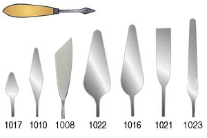 Série complete de 7 spatules