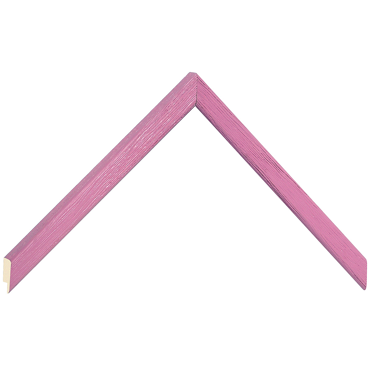 Baguette ayous, larg.13mm, haut.13mm, finition rayée - Fucsia -  Échantillons