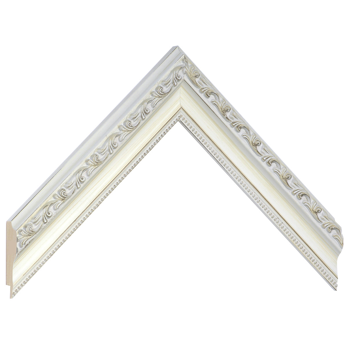 Baguette pin jointé larg.32mm - doré, décorations en relief -  Échantillons